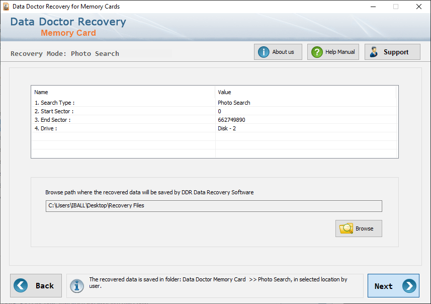 Memory Card Data Unerase
