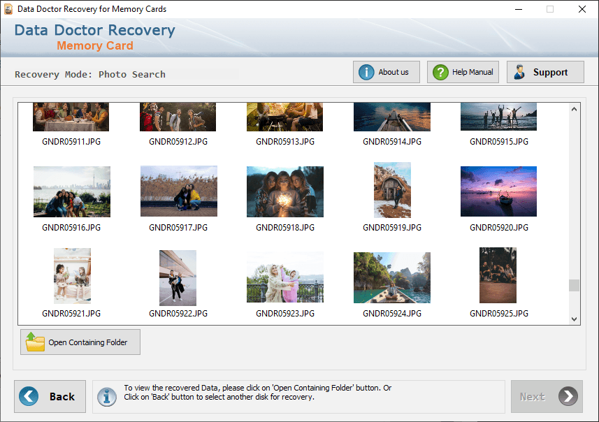 Memory Card Data Unerase
